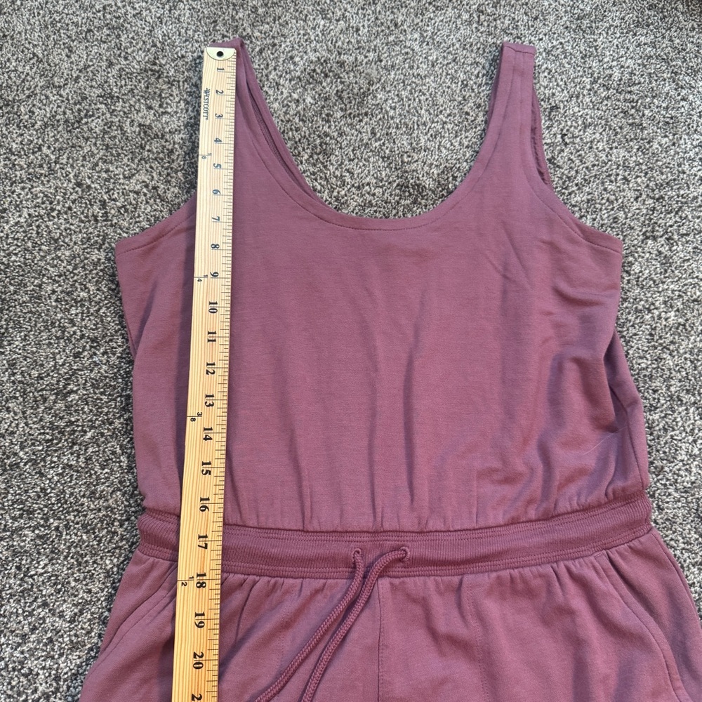 Athleta Balance Jumpsuit, Tawny Rose SIZE S #988523 W701, Pockets, Comfy - Picture 11 of 14